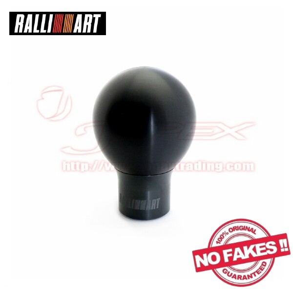 RALLIART Black Duracon Shift Knob 5MT for MITSUBISHI