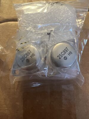 Transistors Toshiba 2SA663 (PNP) + 2SC793 (NPN) - 100V, 7A, 60W, Lot De 3 Neufs Originaux