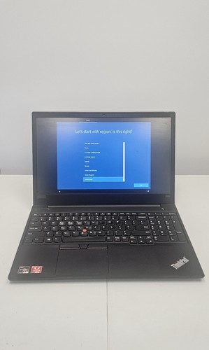 Lenovo ThinkPad E595 AMD RYZEN 5 3500U 8GB RAM 256GB SSD