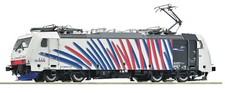 ROCO 7500074 Locomotore elettrico 186 444-6, locomotiva, Zebra, DSS, novità 2024