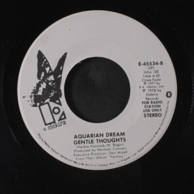 AQUARIAN DREAM: play it for me / gentle thoughts ELEKTRA 7
