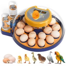 18 Egg Incubator for Hatching Eggs, Chicken Incubator with Automatic Turner,