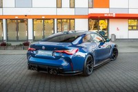 Maxton Design Diffusor Flaps V.2 Passend FüR Bmw M4 G82 / G82 Fl Schwarz Hochgla