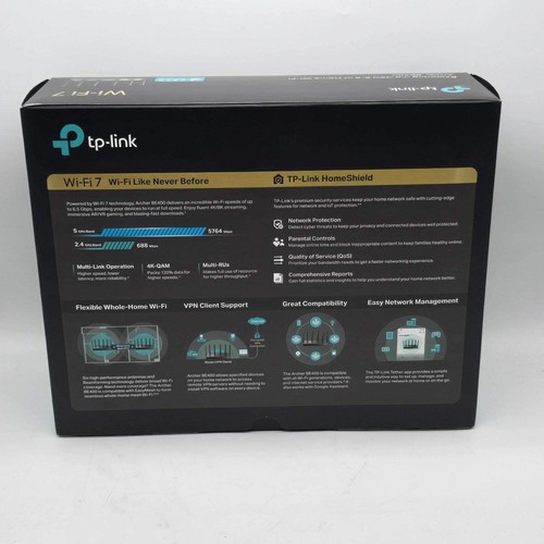 TP-LInk Archer BE400 Dual-Band Router BE6500 - Picture 2 of 6