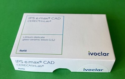 5-Piece  Vivadent IPS E.Max CAD For CEREC/inLab LT BL1/C14 Refill 605343