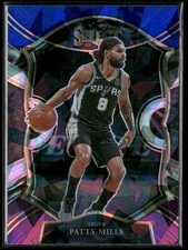 2020-21 Panini Select #48 Patty Mills Blue White Purple Cracked Ice