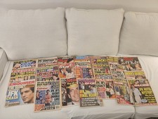 Lot Of 21 Vintage 90s John F. Kennedy Jr. Tabloid Magazine Pre And Post Death Lot Of 21 Vintage 90s John F. Kennedy Jr. Tabloid Magazine Pre And Post Death
