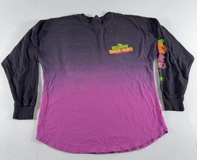 Universal Studios Shirt Mens S Multicolor Halloween Horror Nights 2024 Tee Ombre
