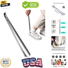 Shoe Horn Long Handle for Seniors,16.5" Long Metal for Men Women Kids,Travel ...