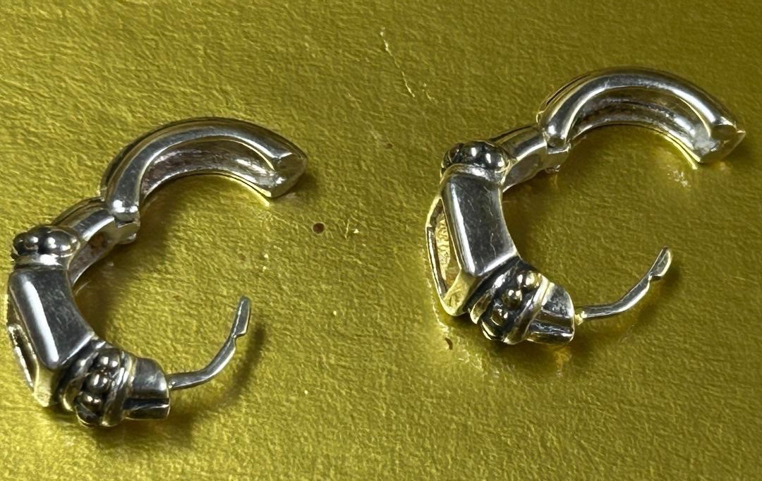 Sterling Silver Solid 925 Square Cut Citrine Pier… - image 4