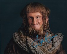 ADAM BROWN signed autograph 20x25cm RINGS HOBBIT in person autograph COA