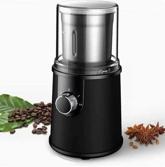 Grinder Electric Coffee and Spice with Steel Blades Coffee Beans Nuts Pepper