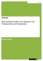 Anonymous | Eine Kritische Analyse Des Einsatzes Von Profisportlern Als...