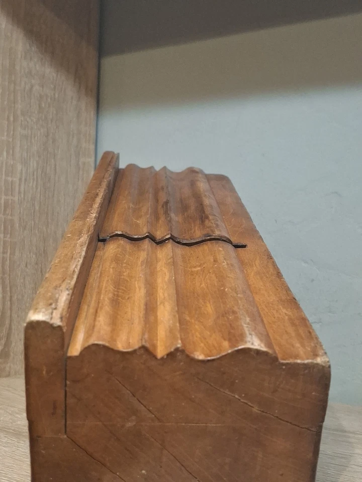 MAGNIFIQUE RABOT BOUVET A MOULURE OUTILS ANCIENS CADEAU DE NOEL 1850 - Photo 3/4