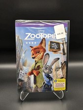Zootopia Disney DVD, 2016 Ginnifer Goodwin, Jason Bateman - NEW SEALED