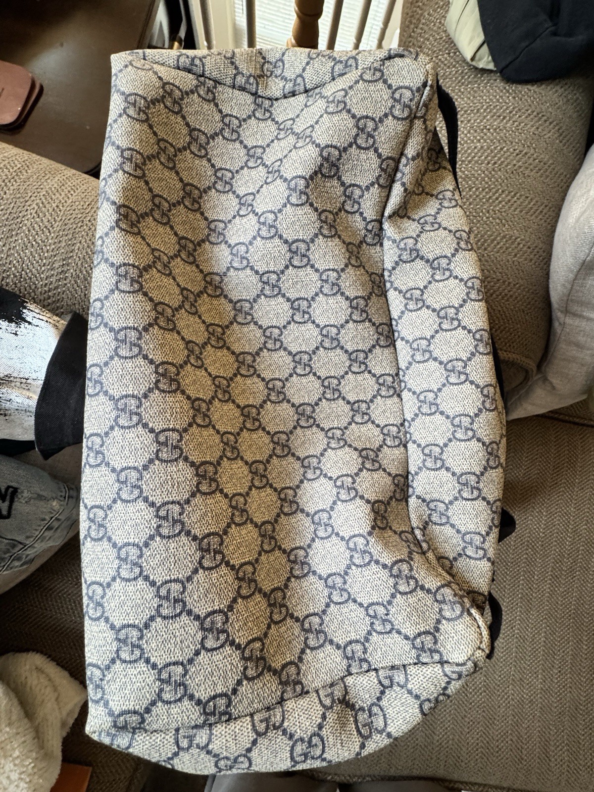 Authentic Gucci GG Supreme Soft Canvas Backpack B… - image 5