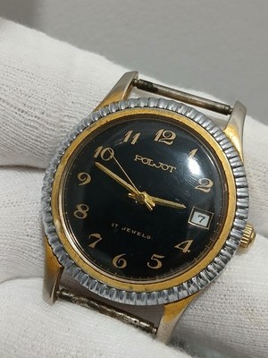Rare Poljot wristwatch from the USSR, Working , 