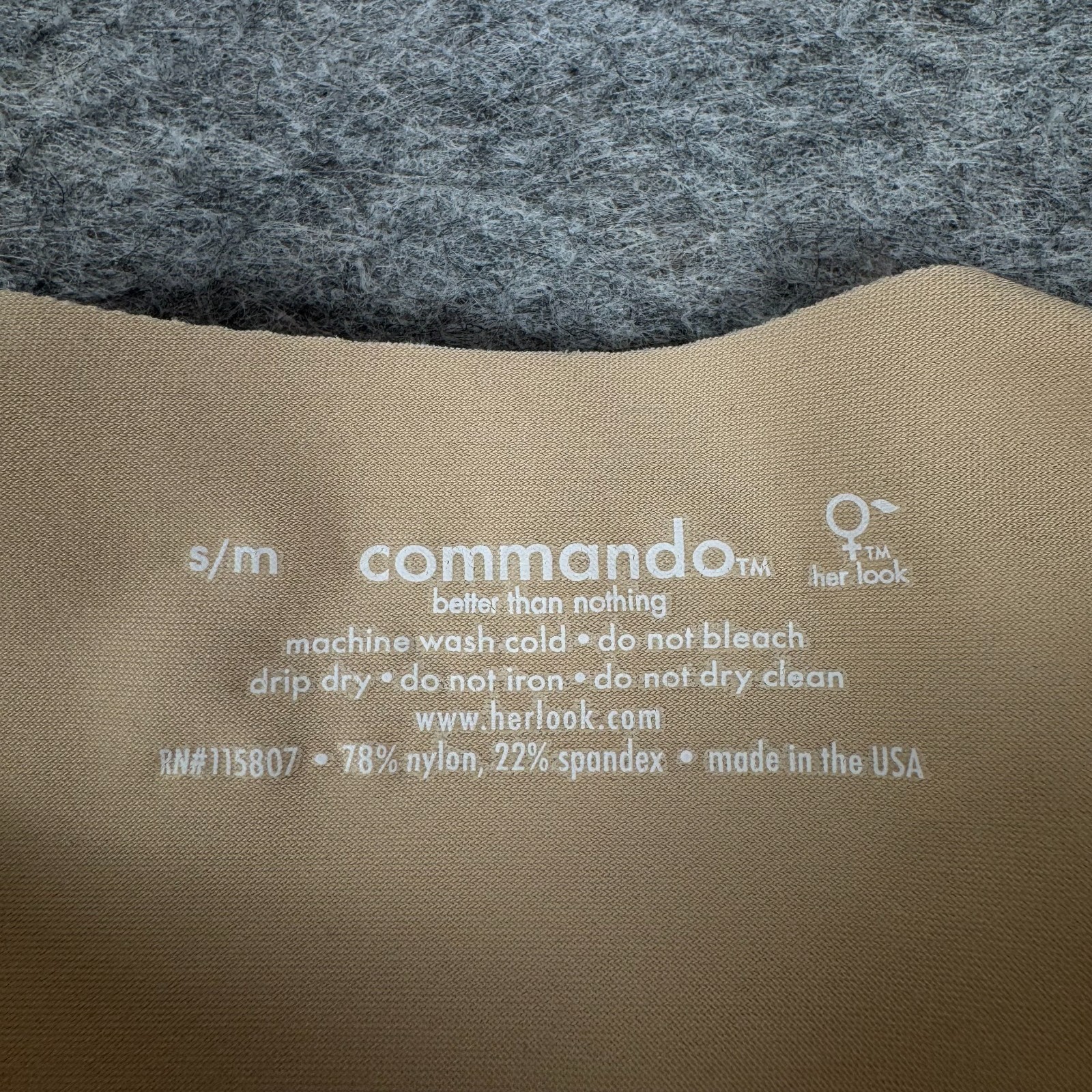 Commando Better Than Nothing Slips Black Beige Wo… - image 3