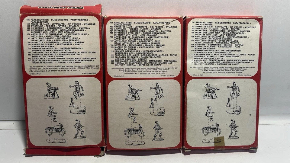 Atlantic of Italy 1/72 Caja # 115 Segunda Guerra Mundial Francotiradores Italianos Lote 3 Foto 3 de 4