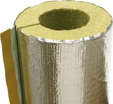 Rauchrohrisolierung Rohr-Ø 80 mm, Typ 80/35 1m Abgasrohr Isolierung Rauchrohr