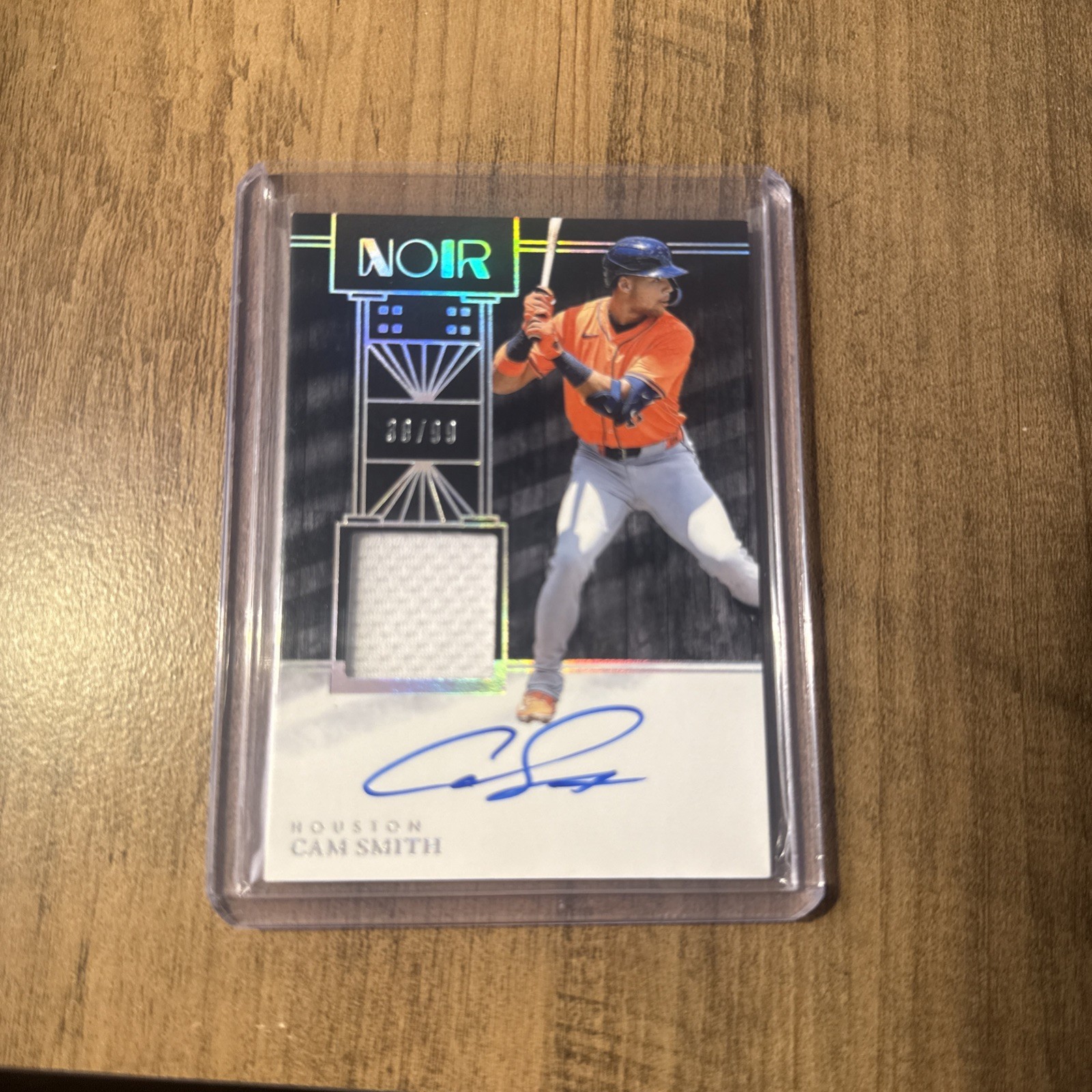2026 Panini Immaculate Noir Cam Smith Patch Auto /99 #NPA-CS