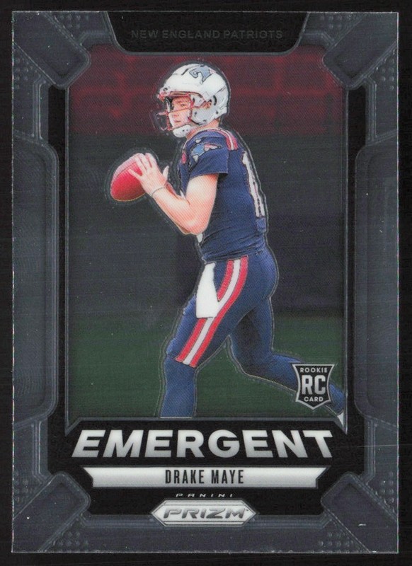 2024 Panini Prizm Emergent Drake Maye Rookie #4 TS7