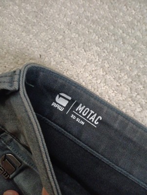 G Star Raw Motac 3D Slim Jeans Mens 32W X 29L Button Fly | eBay