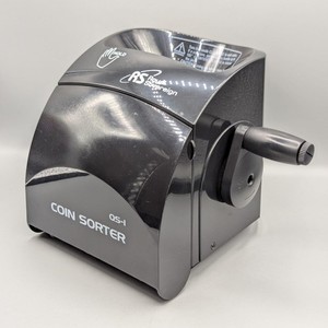 Royal Sovereign QS-1 Manual Hand Crank US Coin Sorter Counter