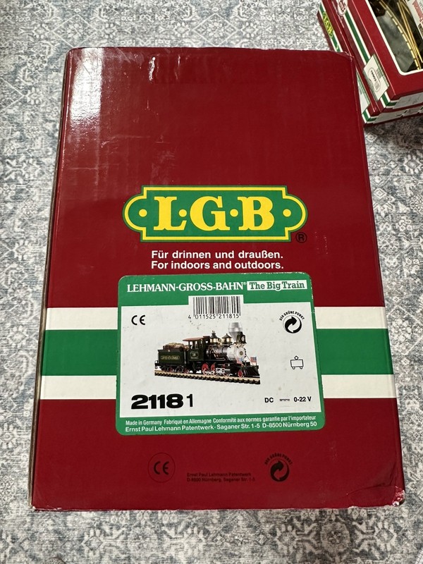 LGB 21181 G Scale Steam Locomotive NEW IN BOX Made in Germany - MIB - NOS