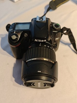 Nikon D80 10.2MP Digitalkamera - Schwarz (Body) ink. Zubehör