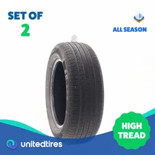 Set of (2) Used 225/60R17 Advanta ER-800 99H - 8.5/32