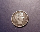 VF 1907-D Barber Dime