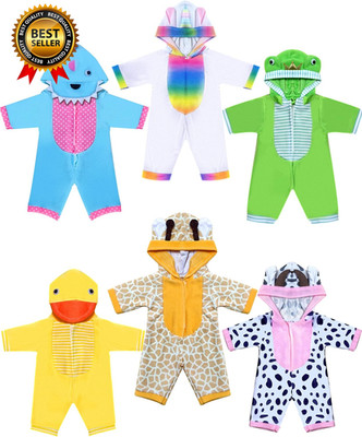 Doll Clothes,12 Inch Baby Doll Clothes[6 Sets Animal Styling ] Valentine'S Gift