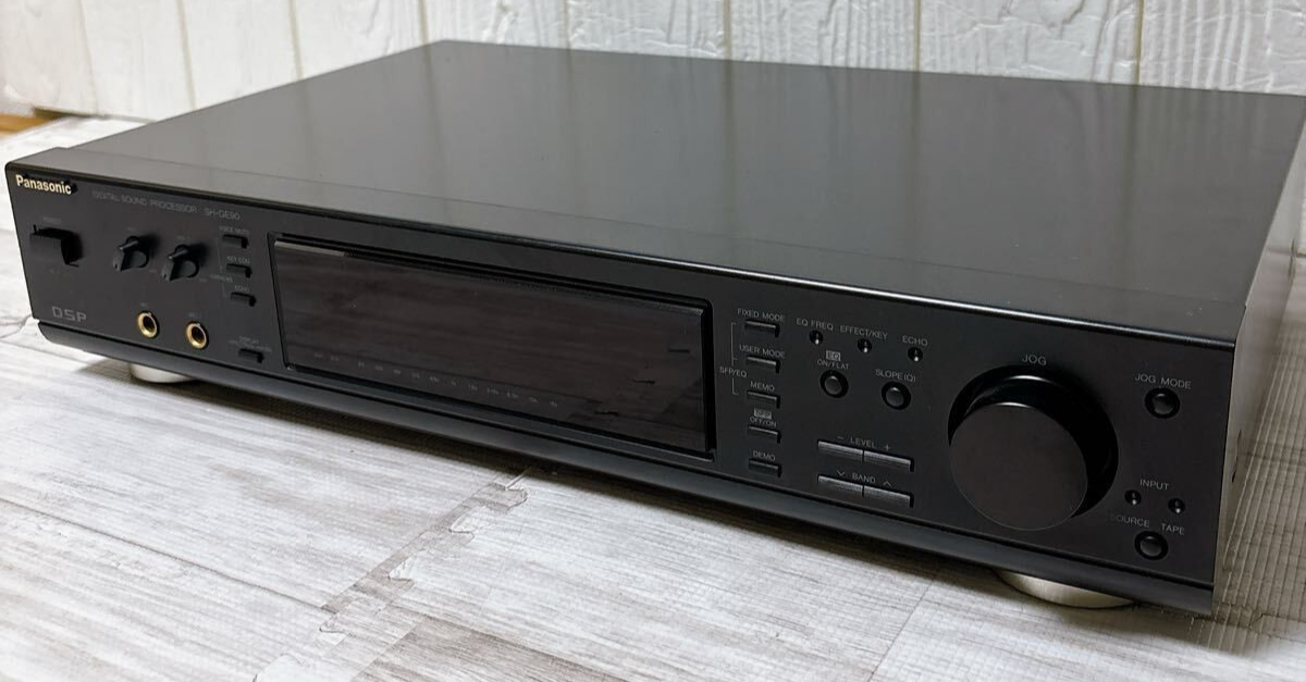 Panasonic SH-GE90 デジタルサウンドプロセッサー TECHNICS SH-GE90 Digital Sound Processor Graphic Equalizer