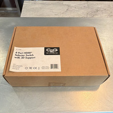 C2G 41500 4-Port HDMI Selector Switch, HDMI Output, 3D Support