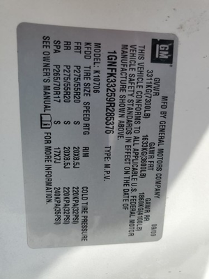 #ad 2009 Chevrolet Tahoe Washer Reservoir OEM 154K 4WD 627 00225 Used $82.17