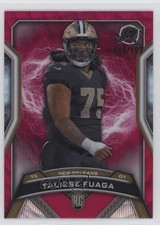 2024 Topps Resurgence Rookies Crimson Surge Refractor 149/199 Taliese Fuaga us0