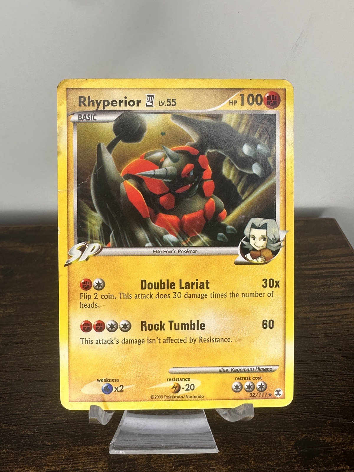 Rhyperior 32/111 Rising Rivals Regular Pokemon Card HP