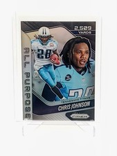 2025 Panini Prizm - All Purpose Chris Johnson Silver Prizm
