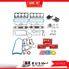 98-03 Engine Full Gasket Set Bearing Rings For Dodge 5.2L V8 OHV 16v DNJ RRK1144