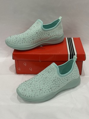 Crystal Breathable Sneaker Shoes Comfortable Soft Bottom Flat Non Slip Girls 3