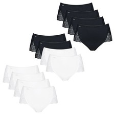 Sloggi Women's Briefs - Maxi, Pure Sense Luxe, 4-Pack, Solid Color