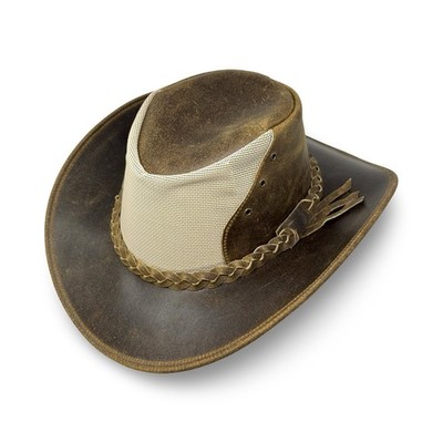Lederhut Western Cowboy   Outdoor Hut Reiten, Wandern & Abenteuer Sahara Breeze