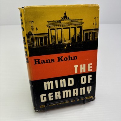 The Mind of Germany Education of a Nation Hans Kohn 1960 HC Scribners History