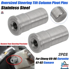 Oversized Steering Tilt Column Pivot Pins For Chevy 69-96 Corvette 67-02 Camaro