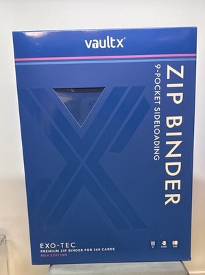 Brand New Vault X Pokémon ME4 Chaos Rising 9-Pocket Zip Binder (1st Edition)