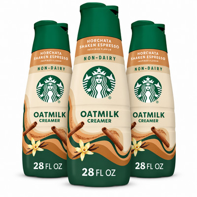 Starbucks Horchata Shaken Espresso Oatmilk Coffee Creamer 28 fl oz 3 Pack