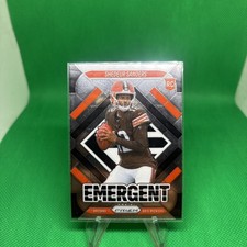 2025 Panini Prizm Emergent Prizm Shedeur Sanders Rookie #17 Browns