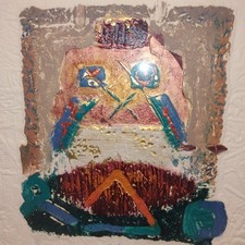 DAVID DODSWORTH Kunstlithographie, signiert & nummeriert, Rahmen, COA, "MOAS I",