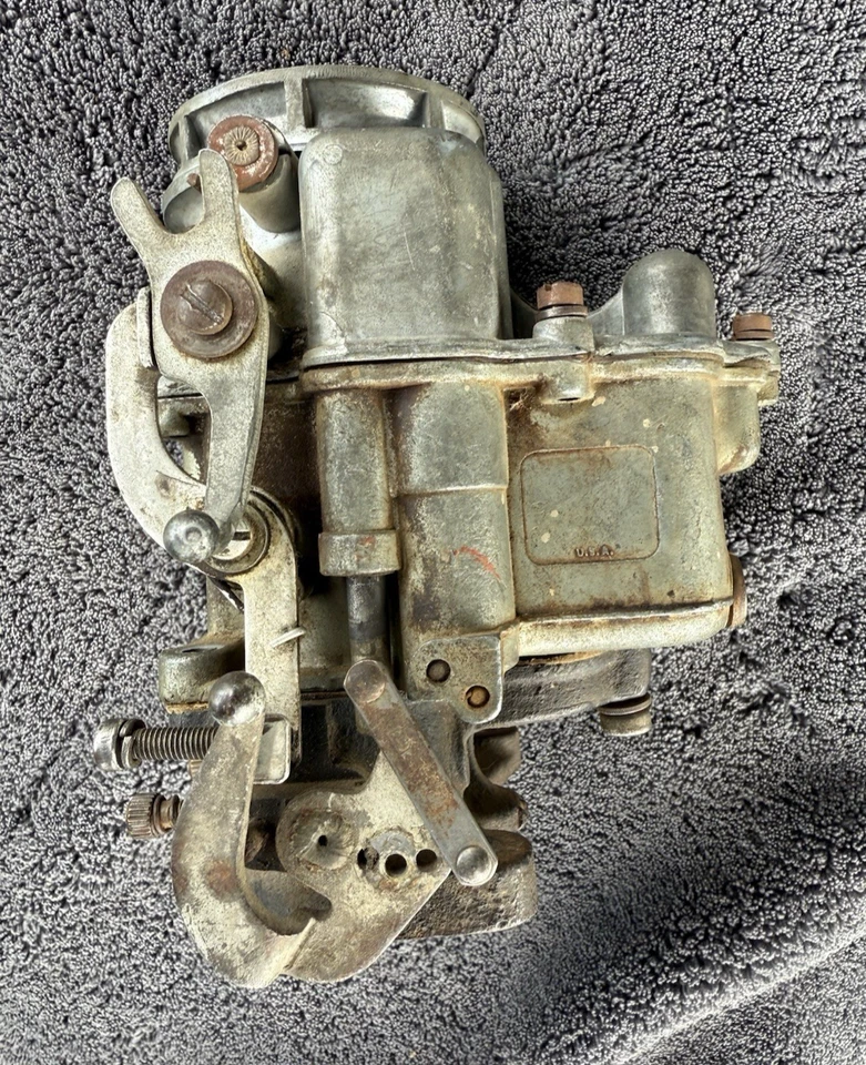 1940 1941 Lincoln Zephyr Continental Custom 06H Carburetor Complete Moves Freely Foto 4 de 4